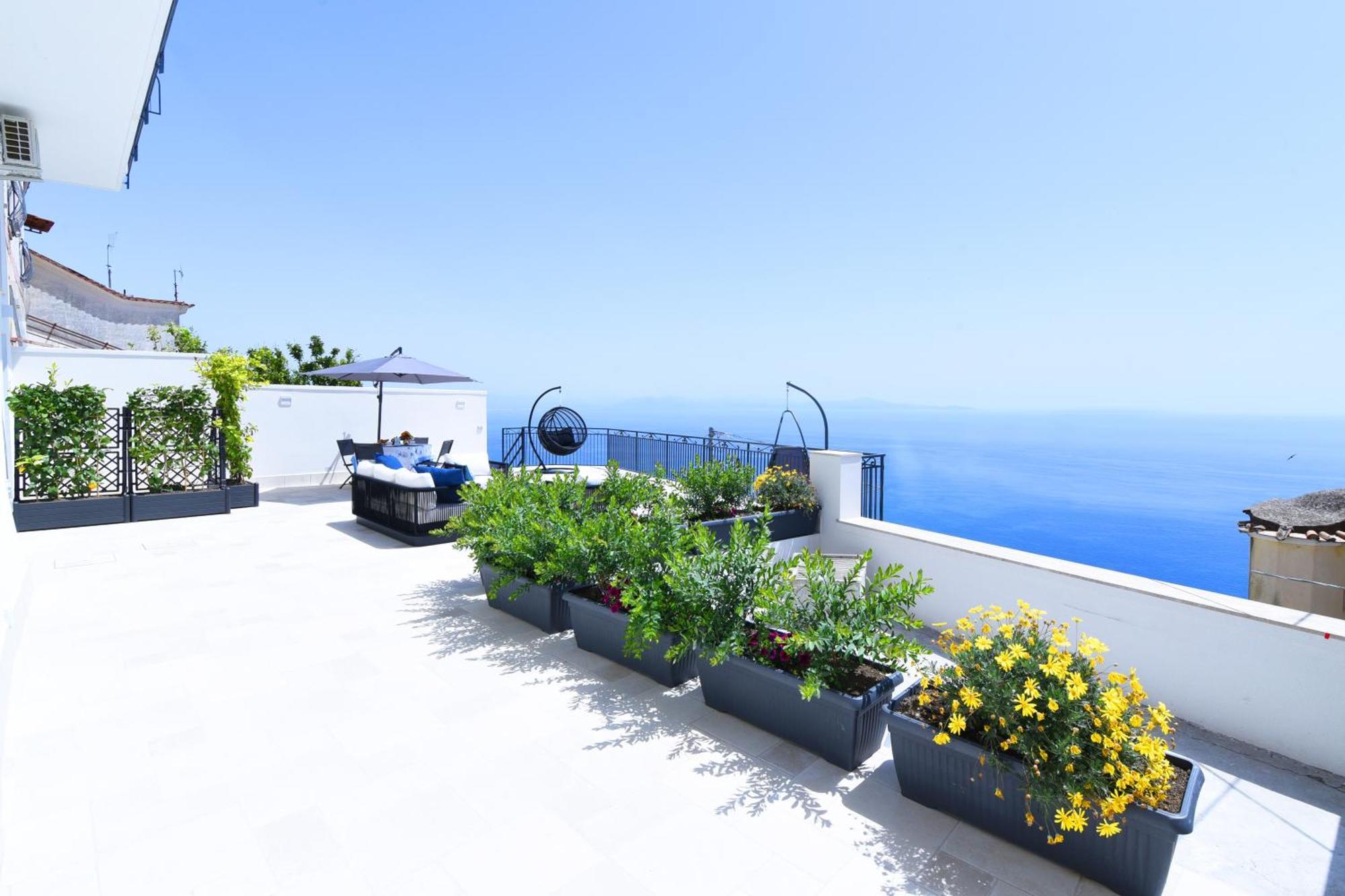 B&B Blue View Furore Exterior foto