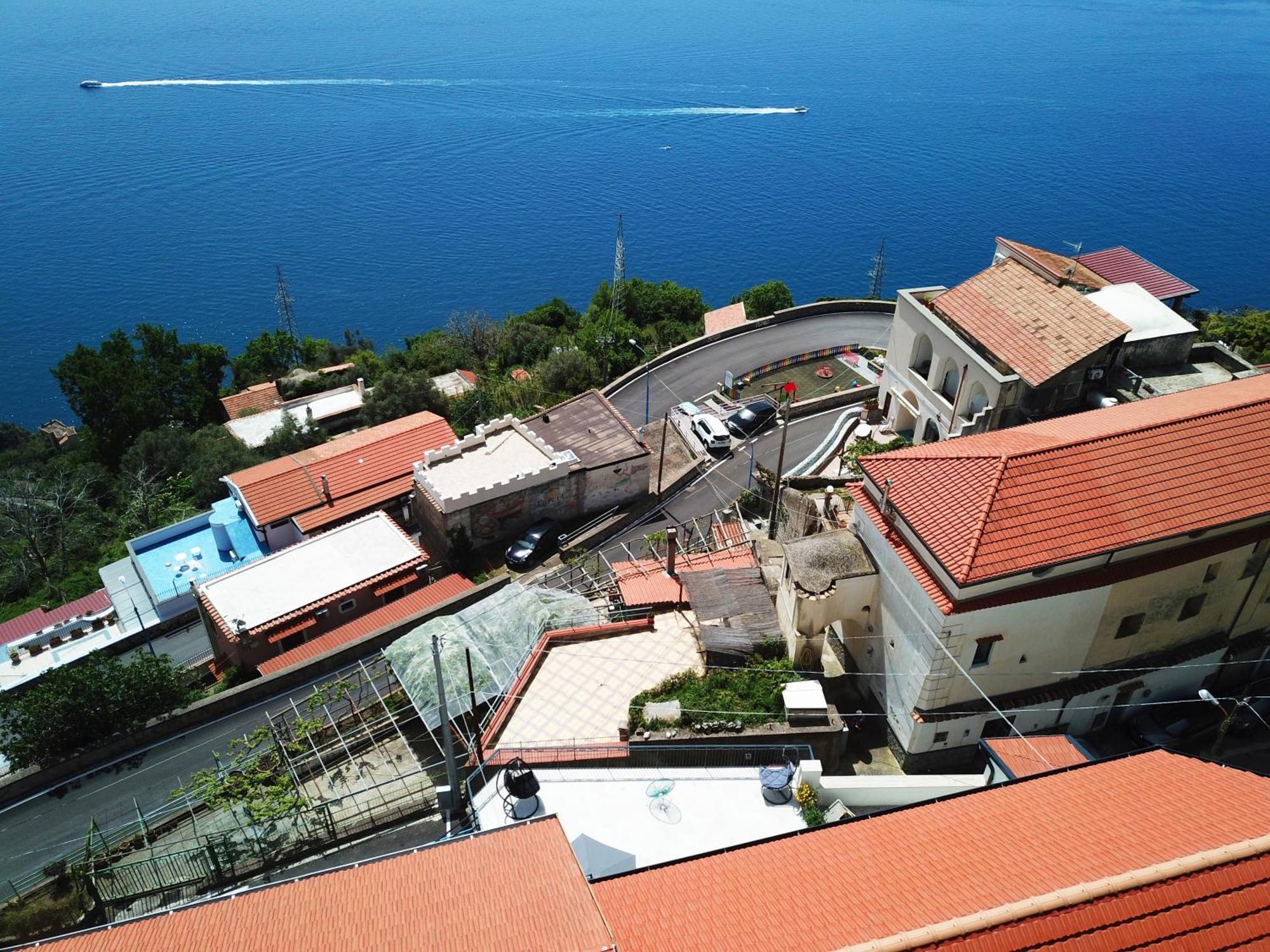 B&B Blue View Furore Exterior foto